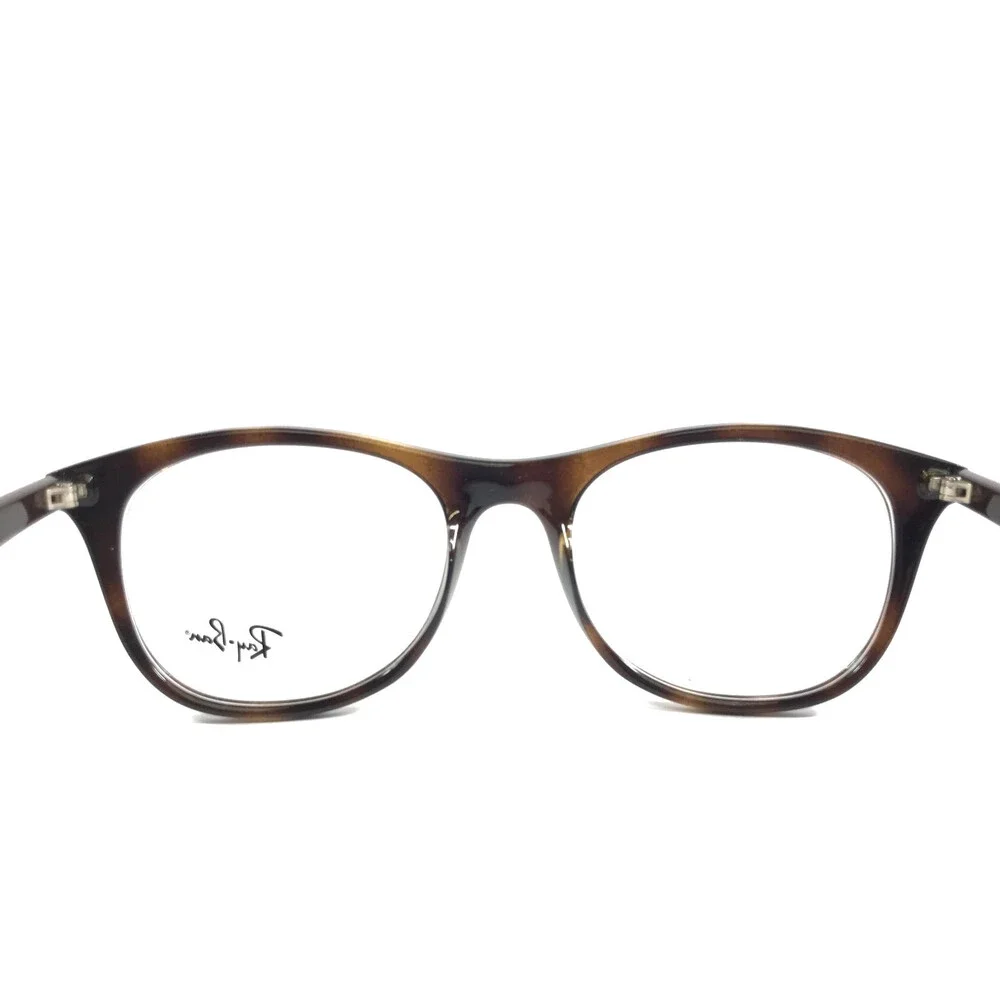 Ray-Ban Eyeglasses Frames RB7085 5577 Brown Tortoise Square Full Rim 52-19-145